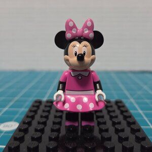 LEGO Minifigure Disney Minnie Mouse Disney Collectible Figure Cute Lego Toy